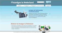 Desktop Screenshot of aardgas-in-nederland.nl