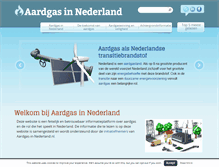 Tablet Screenshot of aardgas-in-nederland.nl